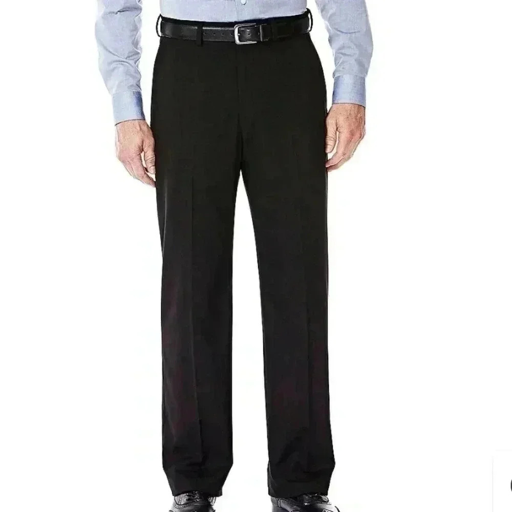 JM Haggar Straight Leg Dress Pant Mens